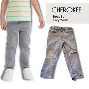 Cherokee grey denim jeans, straight leg